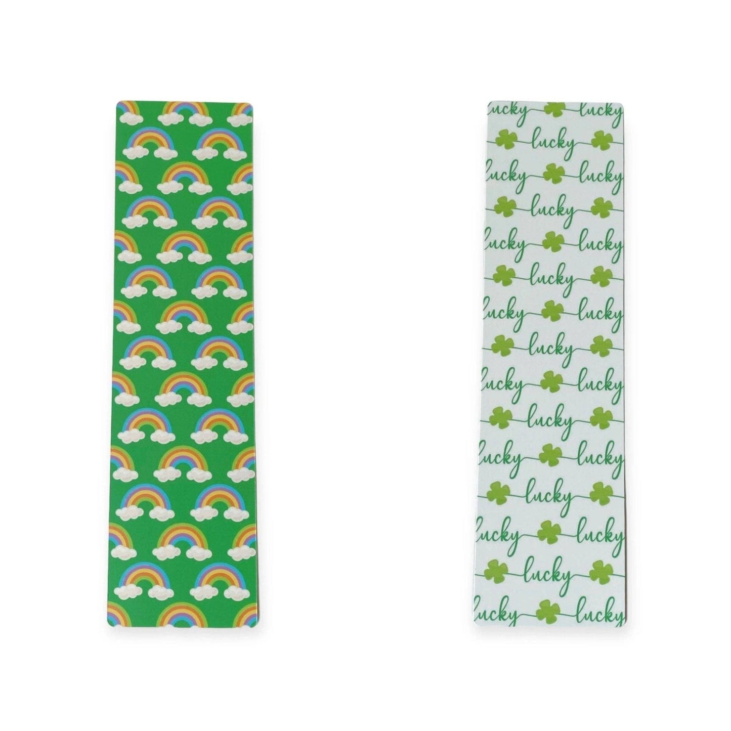 Saint Paddy's Day Rainbows Tall Cookie Backer