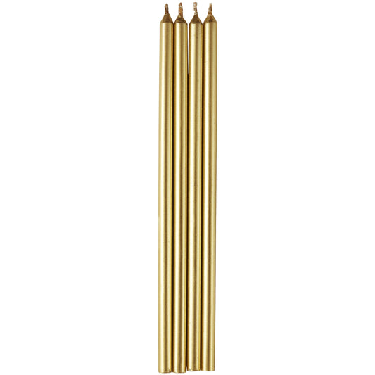 Wilton Tall Gold Candles