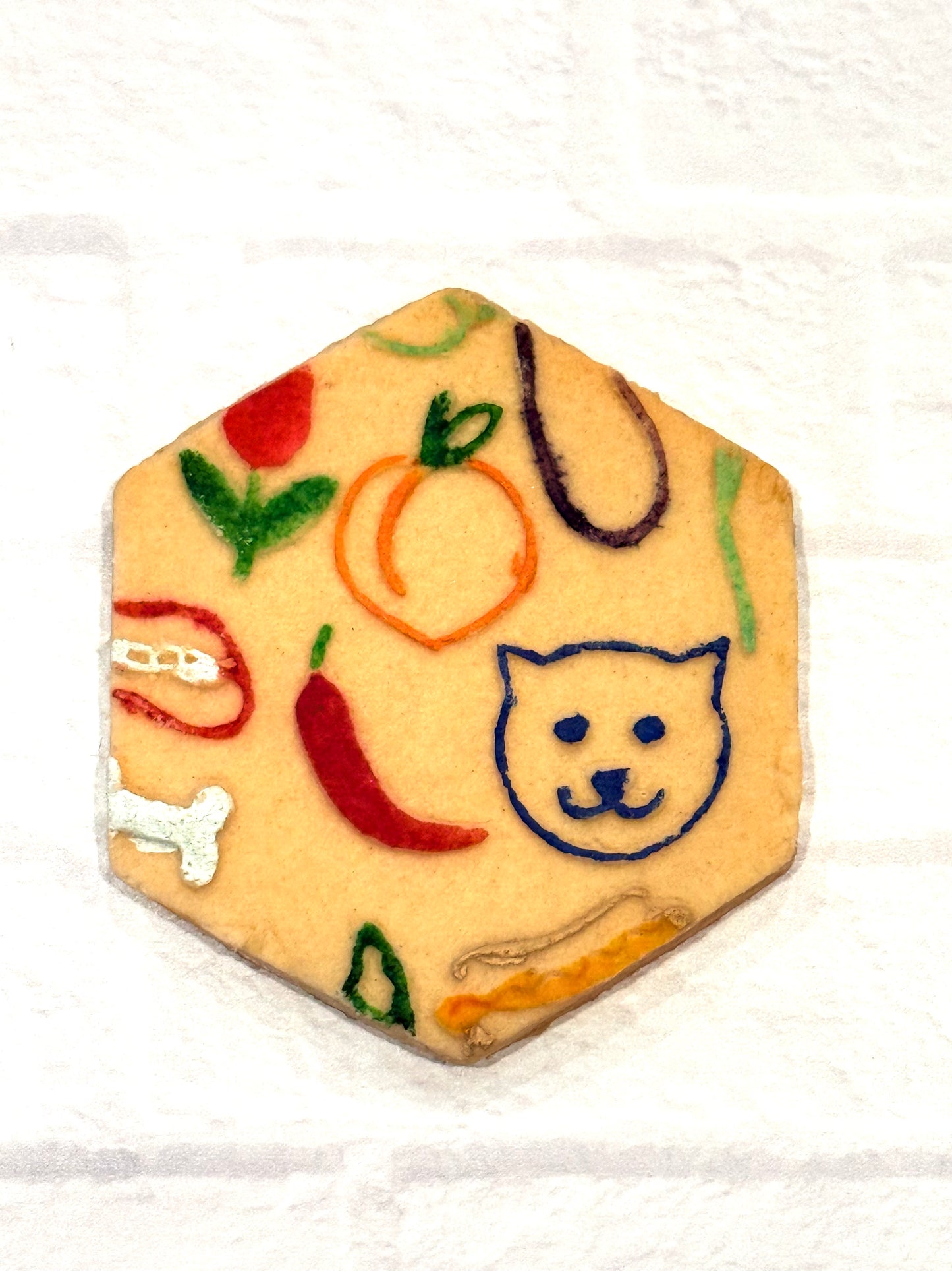 Bake Me Dirty Emoji Embossed Rolling Pin