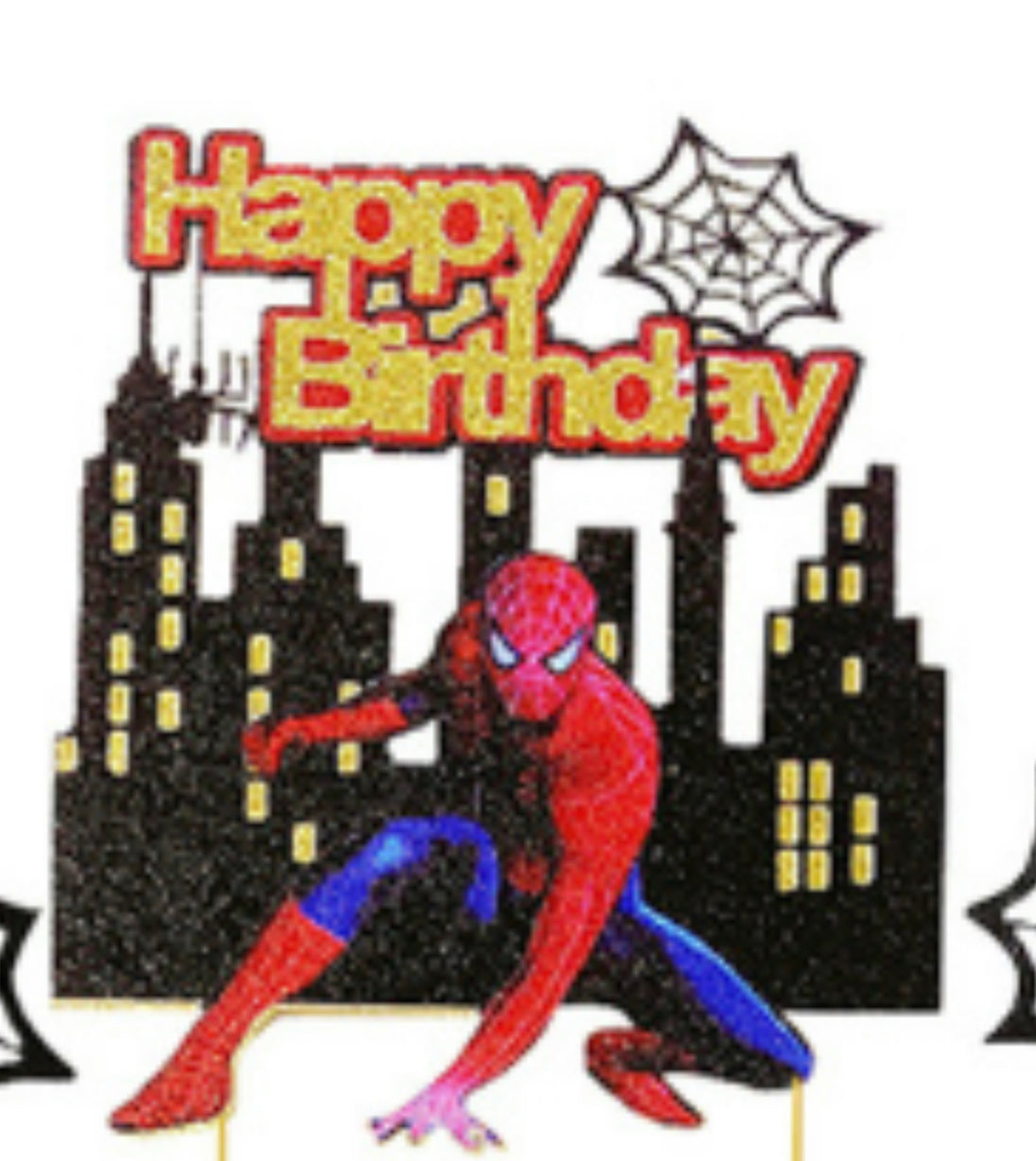 Spiderman Cake Topper