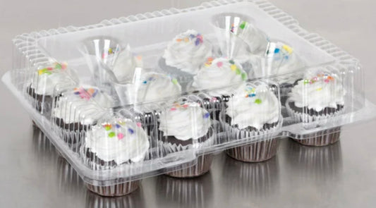 12 Pack Cupcake Container