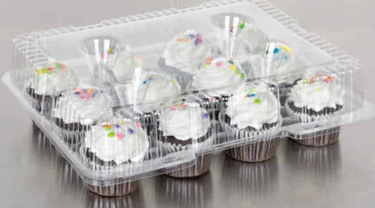 12 Pack Cupcake Container