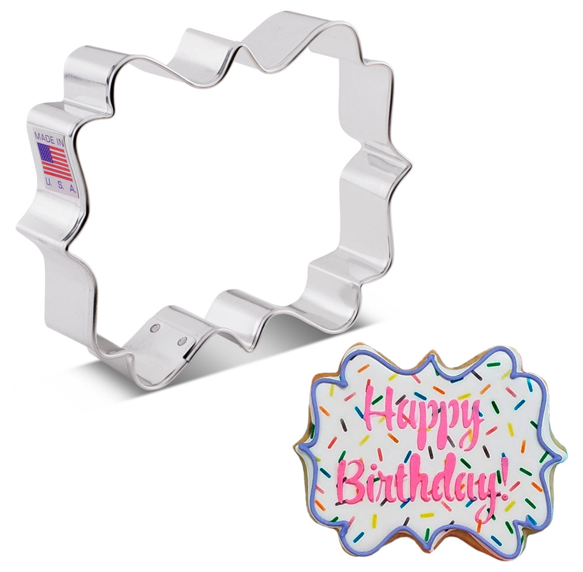 Cookie Cutter-Square Plaque