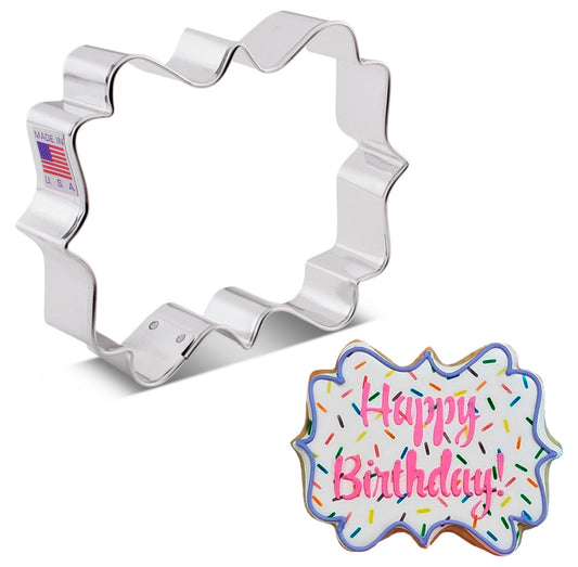 Cookie Cutter-Square Plaque