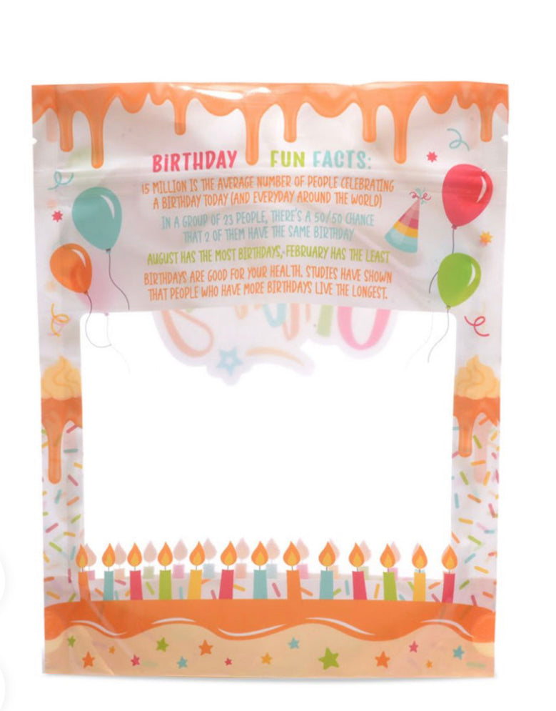 Happy Birthday Cookie Pouch