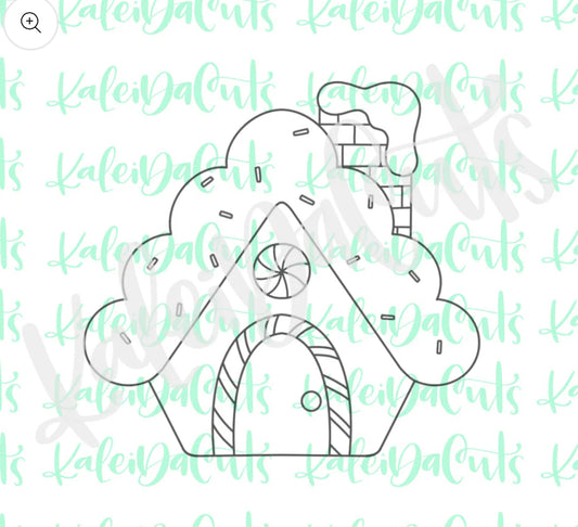 Gingy House 2 Cookie Cutter