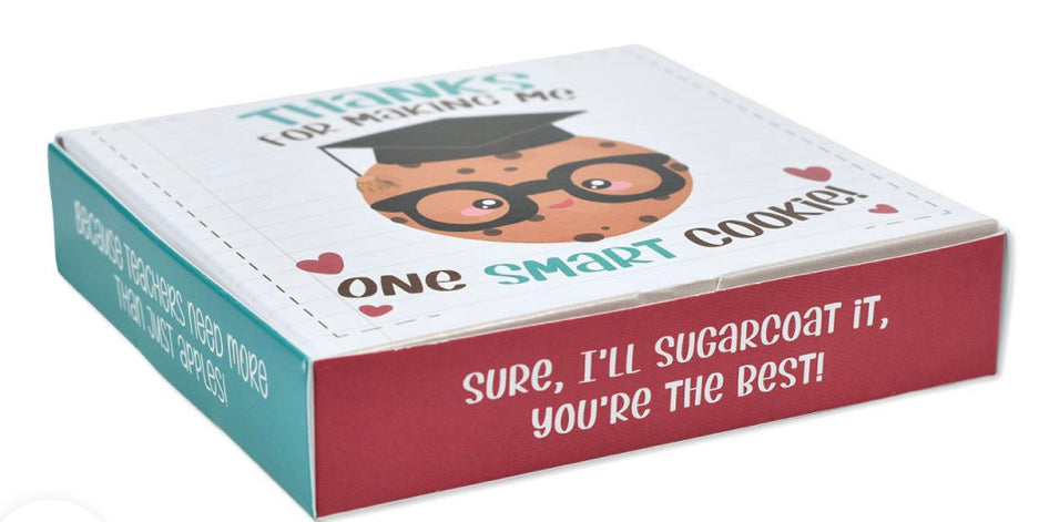 Cookie Pizza Box-Smart Cookie