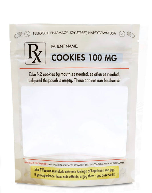 Rx Prescription Cookie Pouch