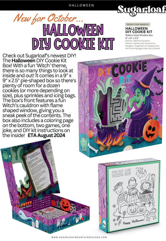DIY Halloween Cookie Box