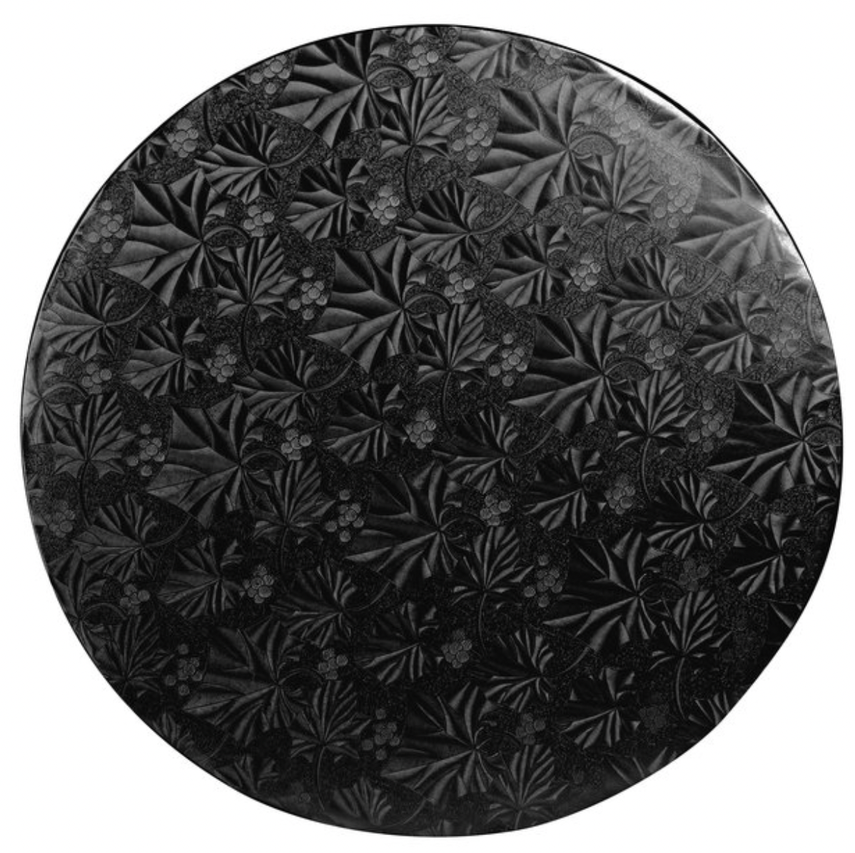 14" Black Round Cake Drum