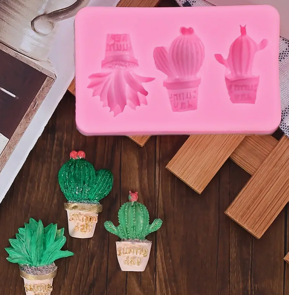 Succulent Cactus Silicone Mold