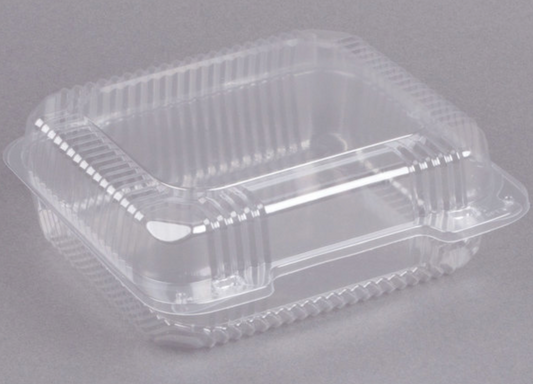 8.25x7.75x3" Plastic Container