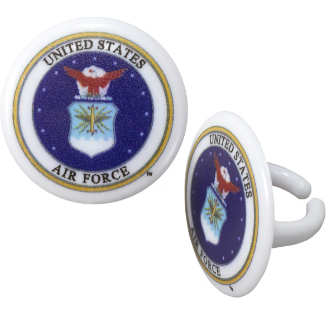 United States Air Force Cupcake Toppers