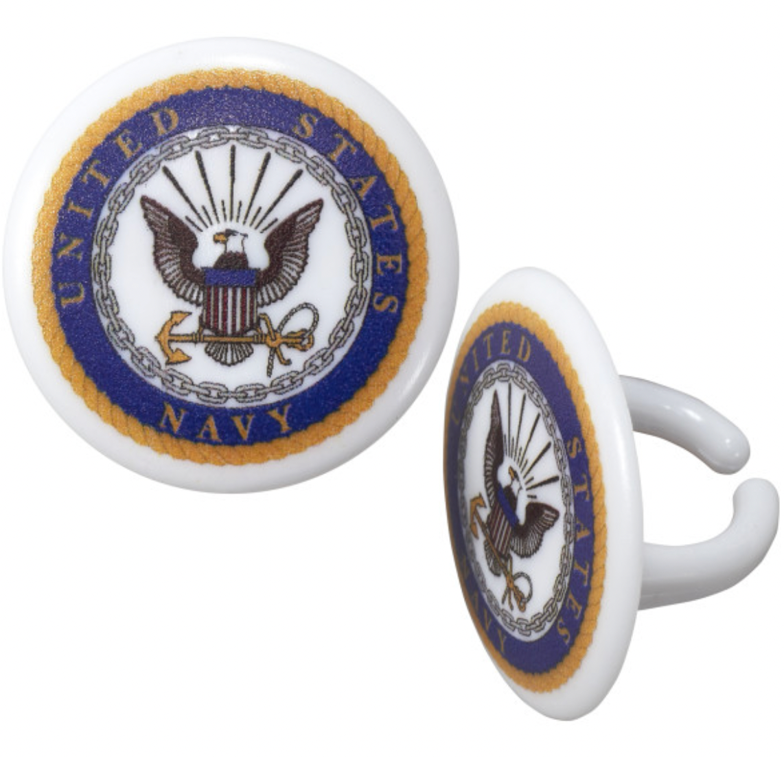 United States Navy Cupcake Toppers