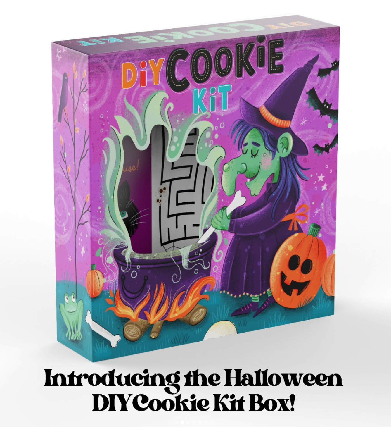 DIY Halloween Cookie Box