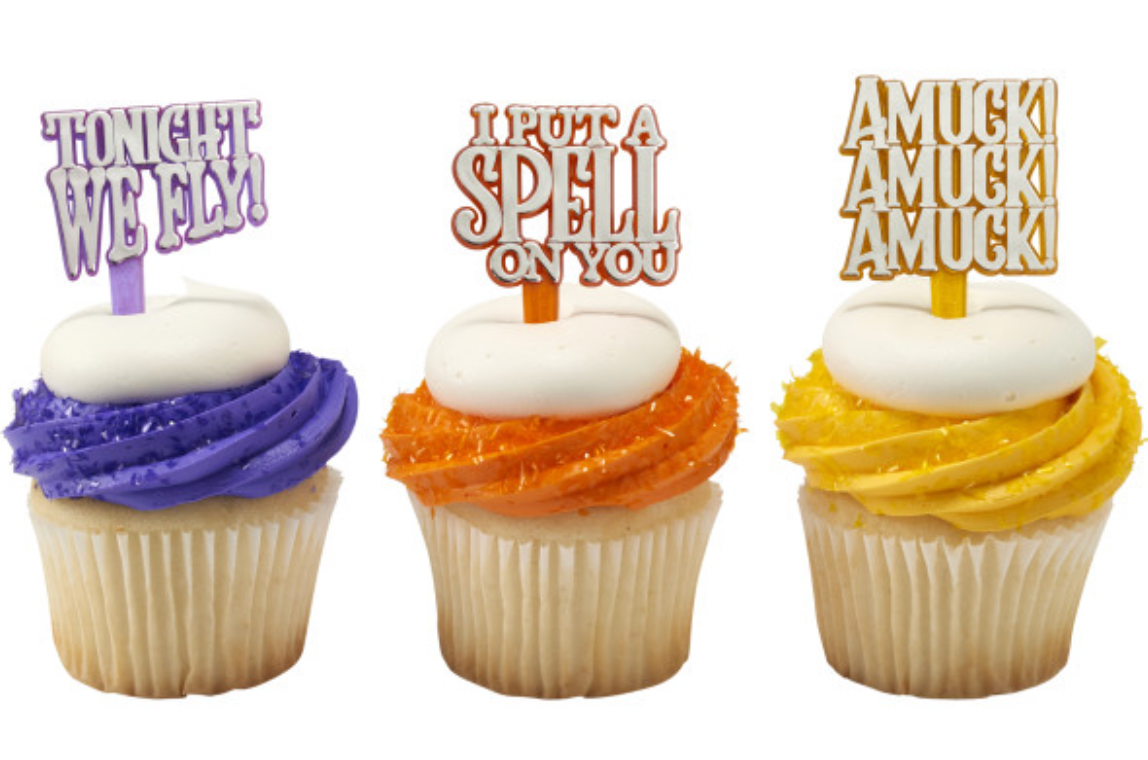 Disney Hocus Pocus Spell On You Cupcake Toppers