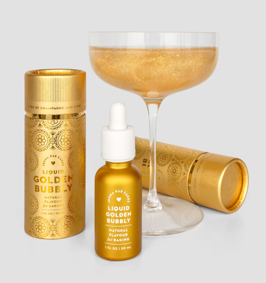 Jenna Rae Cakes Liquid Flavoring-Liquid Golden Bubbly