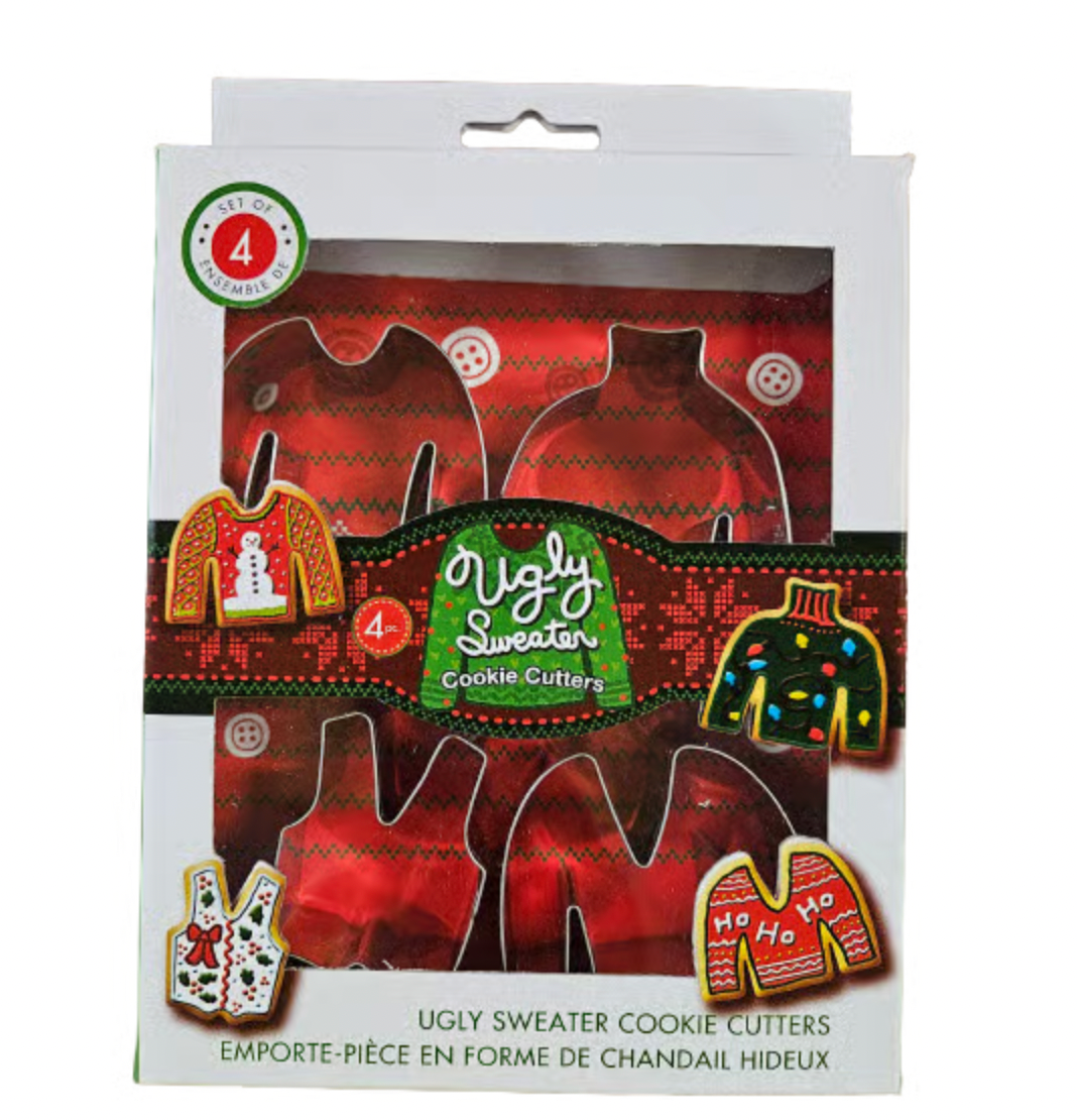 Ugly Christmas Sweater Cookie Cutter