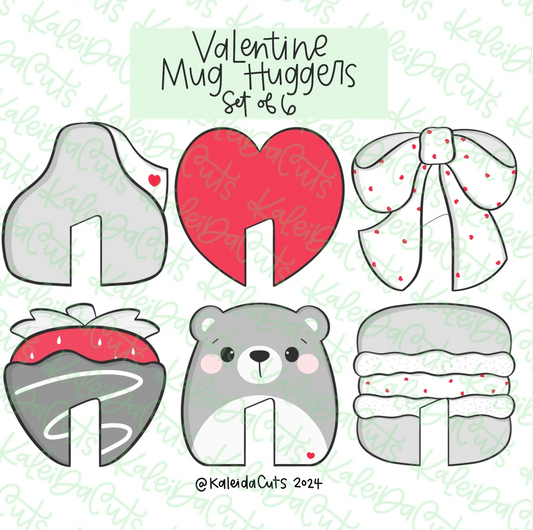 Valentine Muggers Cookie Cutters 3"