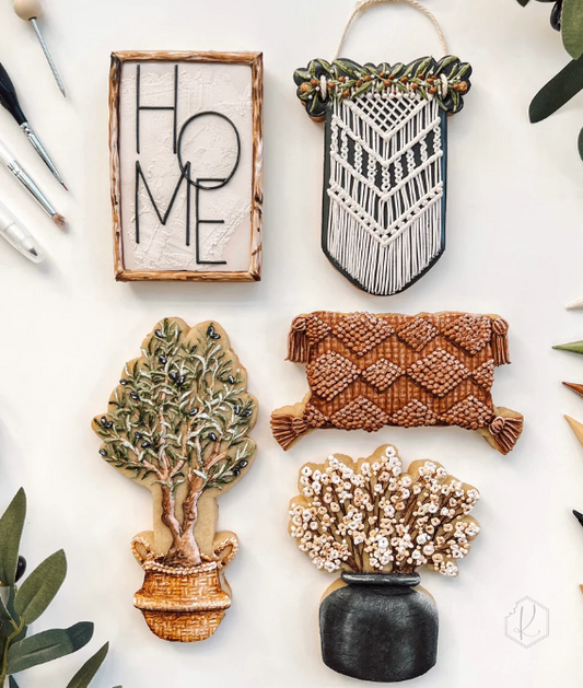 Kirkie Kookies Delicious Decor Set of 5 Cookie Cutters