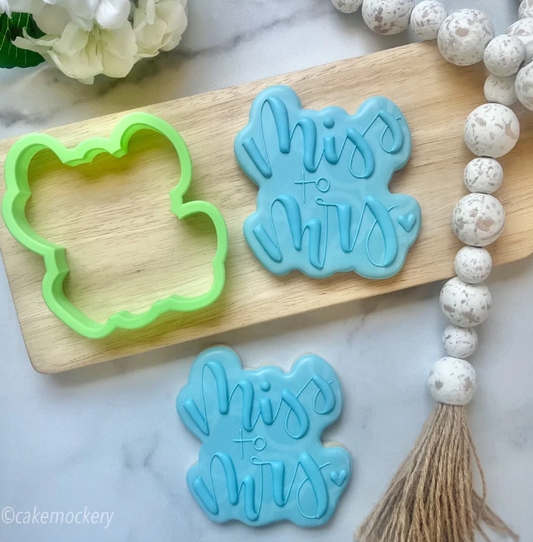 Miss to Mrs Cookie Cutter 3.5"