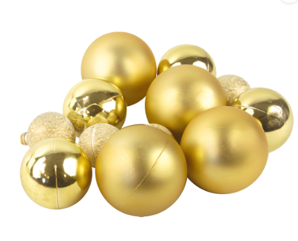 O'Creme Cake Ball Toppers-Gold