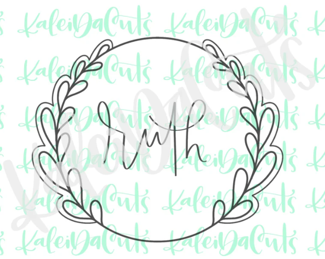 Ruth Plaque Cookie Cutter