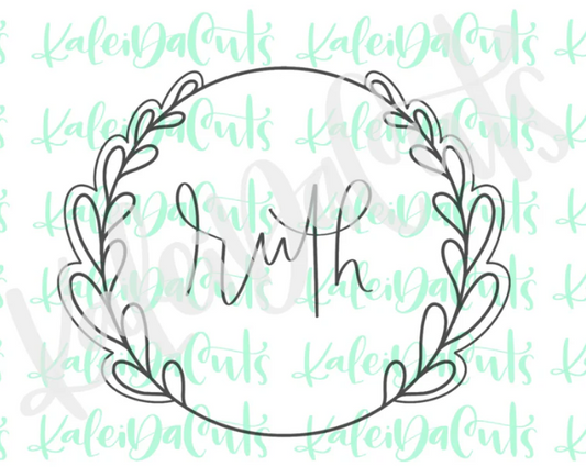 Ruth Plaque Cookie Cutter