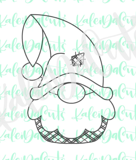 Holiday Gnome Cookie Cutter