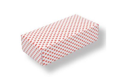 1 lb Hearts 2 Layer Box-5 Pack