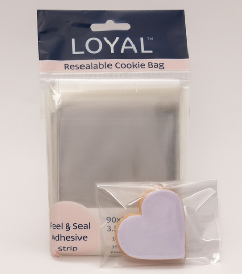 Resealable Cookie Bag 4"x6"