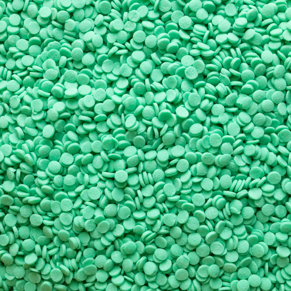 Mint Sequins Confetti Sprinkles
