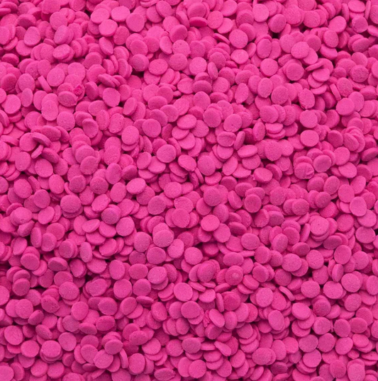 Neon Pink Sequins Confetti Sprinkles