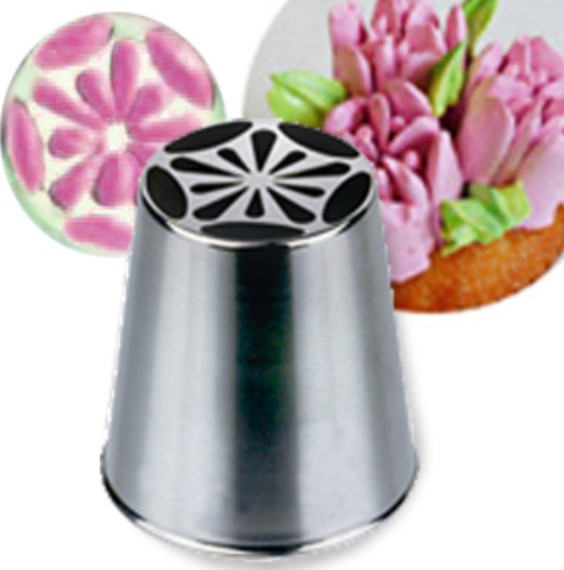 Russian Tip No. 241 Tube Multiple Opening Drop Flower