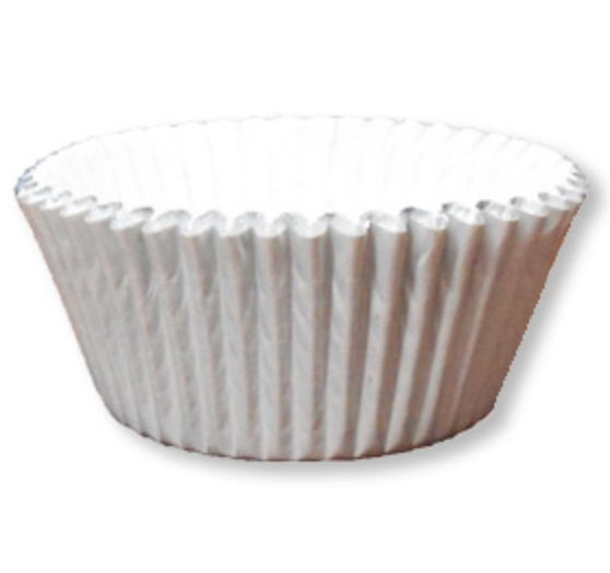 White Foil Cup ~ (Silver Pearl) 2 x 1-1/4