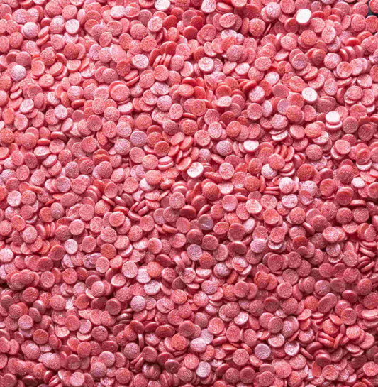 Red Pearl Sequins Confetti Sprinkles