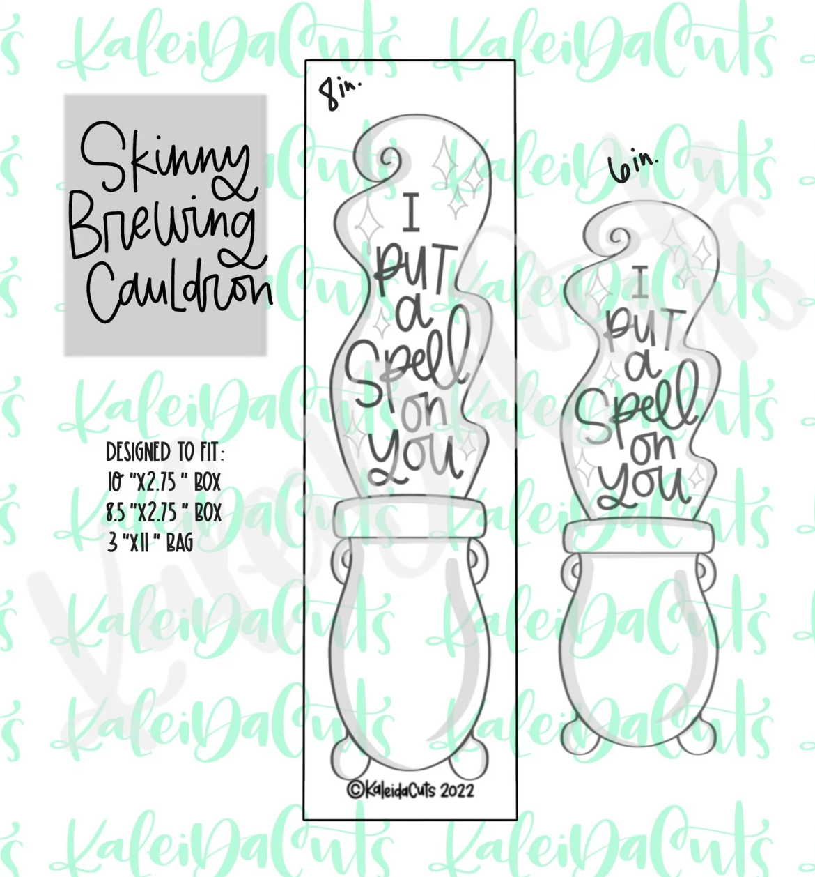 Skinny Brewing Cauldron Cookie Cutter