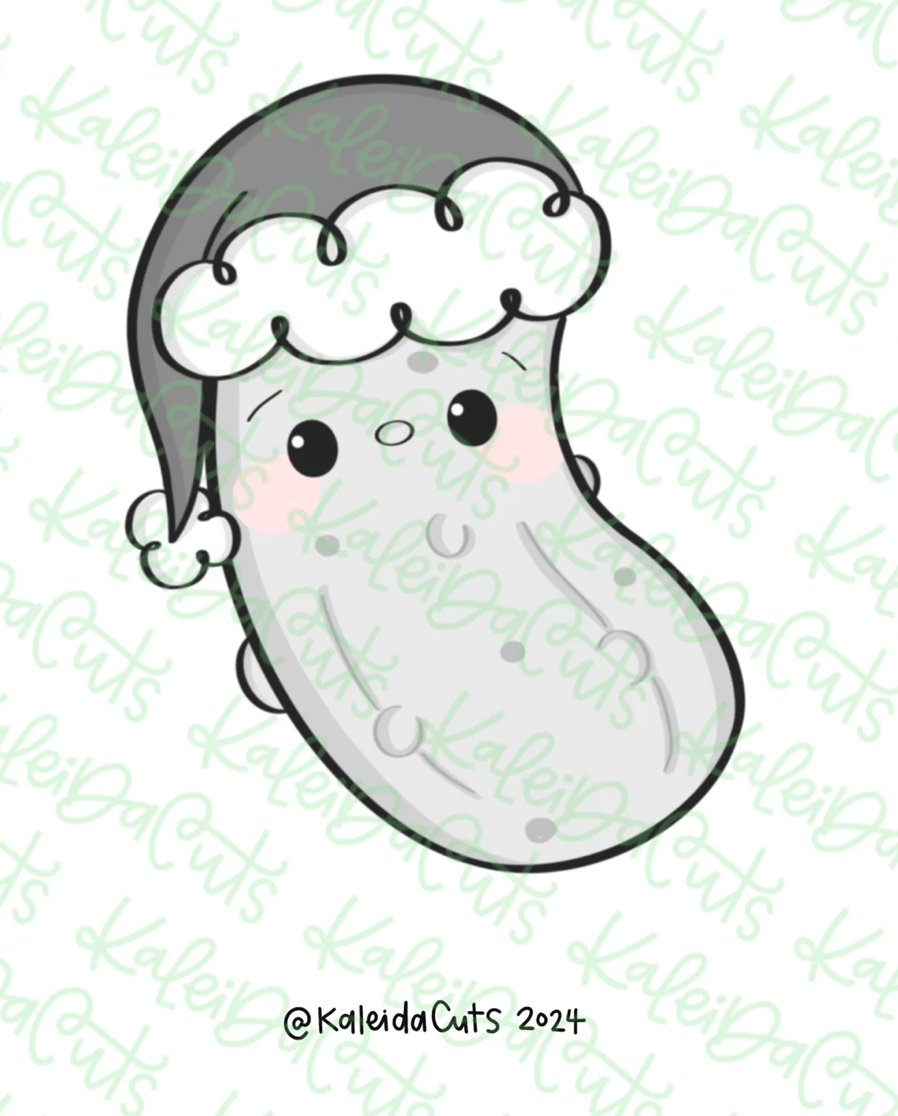 Christmas Pickle Cookie Cutter