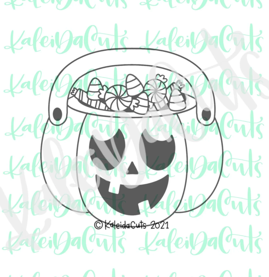 Pumpkin Candy Pail Cookie Cutter