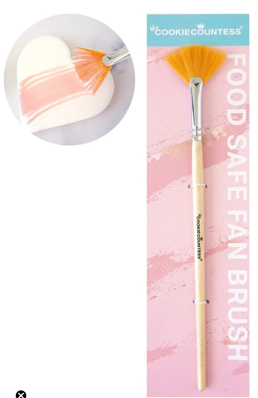 Food Safe Fan Brush