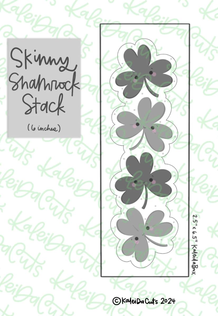 Skinny Shamrock Stack Cutter