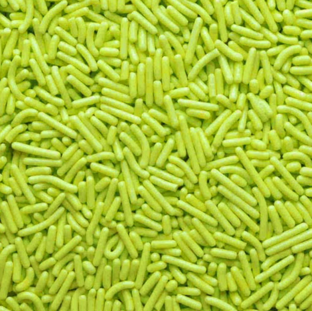 Natural Light Green Jimmies