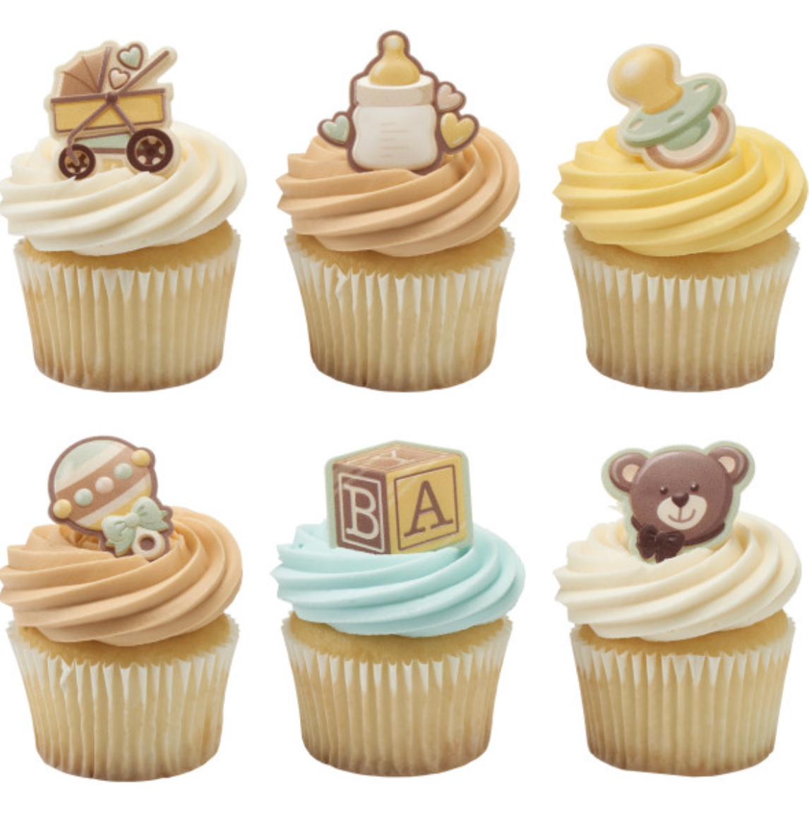 Timeless Baby Cupcake Rings
