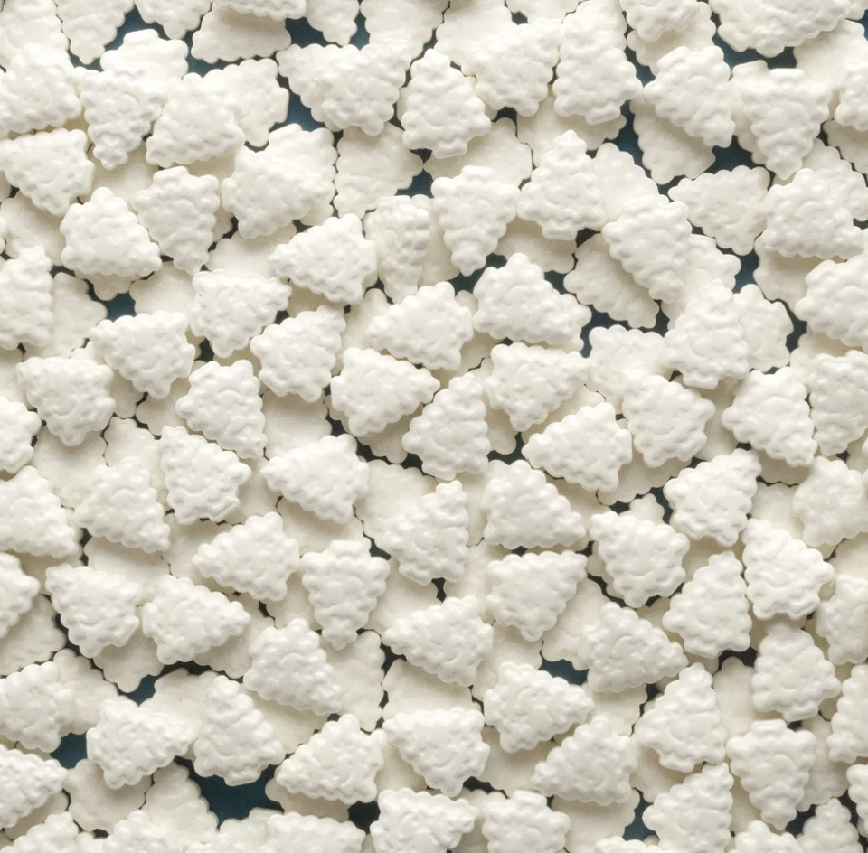 White Christmas Tree Sprinkles