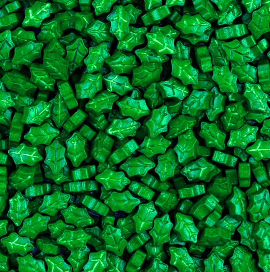 Holly Leaf Sprinkles