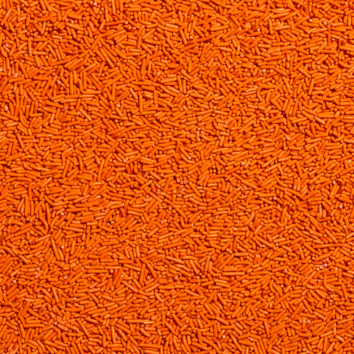 Supernatural - Dye-Free Orange Softies Sprinkles, 1LB Bag