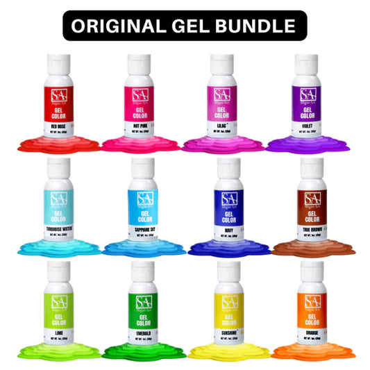 The Sugar Art Original Gel Bundle