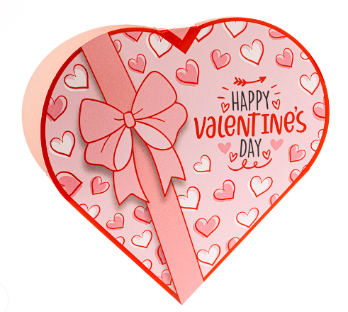 Heart Shaped Cookie Treat Box