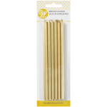 Wilton Tall Gold Candles