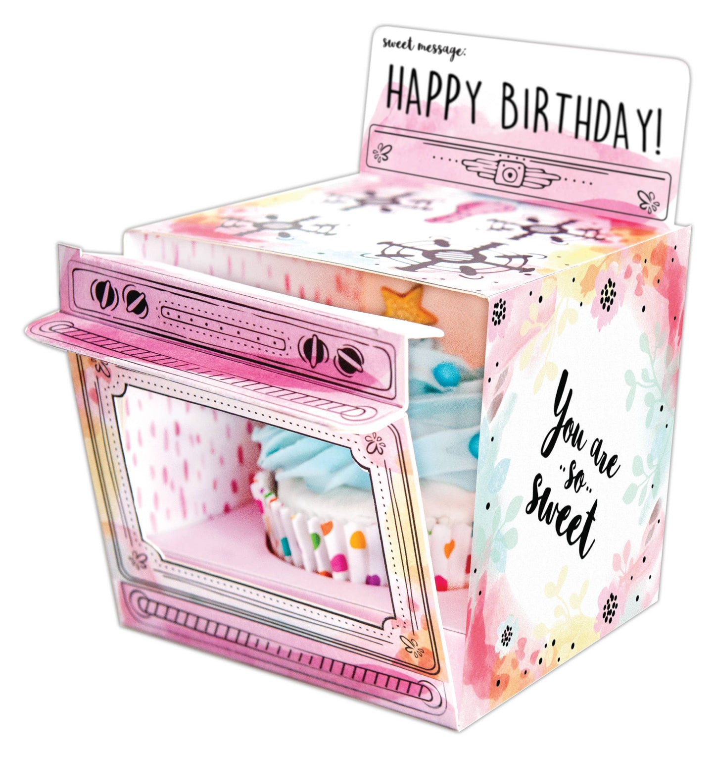 TALISMAN DESIGNS - Sweet Box Ovens Pop-Up Treat Boxes - Cupcake & Cookie